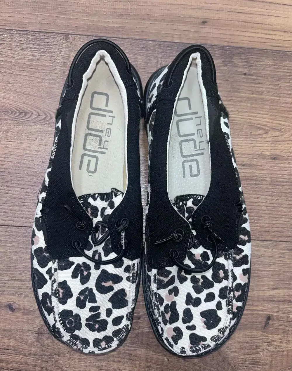 Hey Dude Laila Cheetah Print Women's Slip-On Loafers - Picture 1 of 5